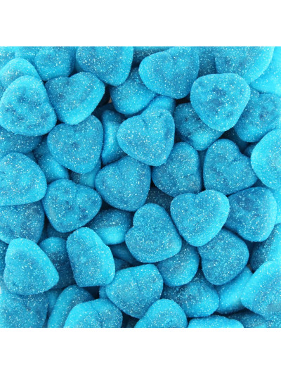 Coeurs fourrés acide framboise HALAL 100g