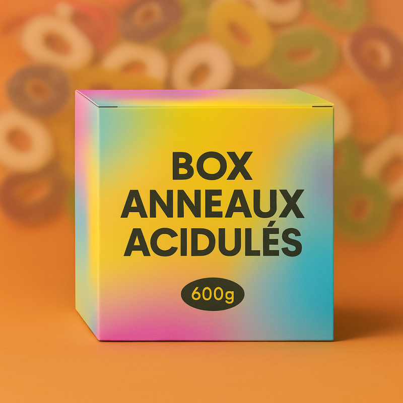 Box Anneaux Acidulés 600g