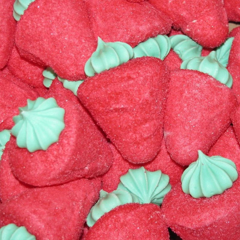 Fraises Guimauve Géante 20g