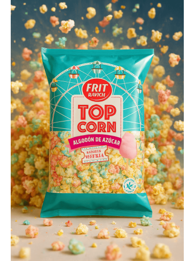 Pop Corn Barbe à Papa 80g