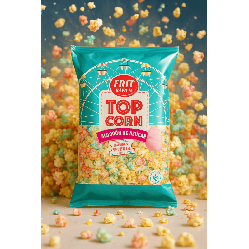 Pop Corn Barbe à Papa 80g