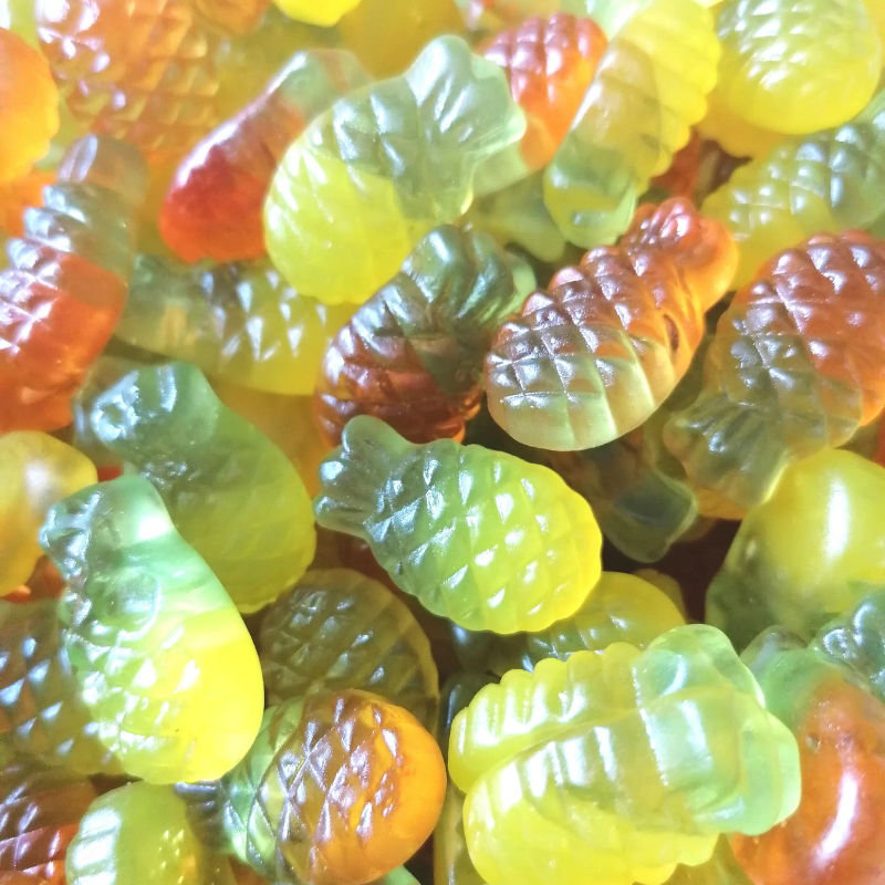 Ananas Vegan gélifiés 100g