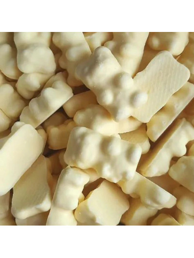 Ourson Guimauve chocolat blanc 100g