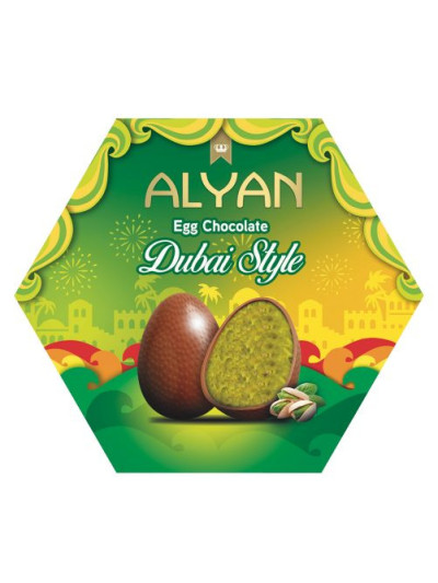 Boite oeuf chocolat de dubai 120g
