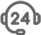 Service client disponible 24h/24